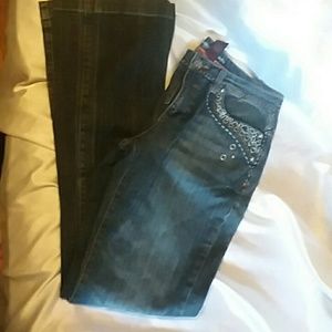 Double D Ranch wear sz 2/26 long jeans